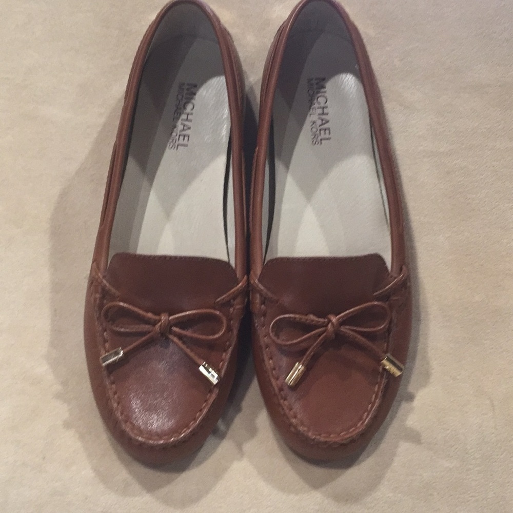 Michael Kors brown loafers